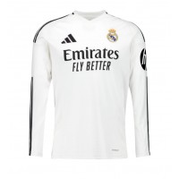 Camisa de Futebol Real Madrid Equipamento Principal 2024-25 Manga Comprida